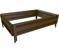 Готовая грядка Delta-Park GL 0.7х1 м, коричневая 30010_GL701Br
