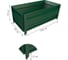 Сборная грядка Delta-Park GU 0.5х1 м, зеленая 30011_GU501Gr 2