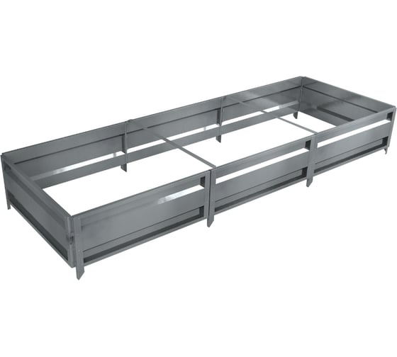 Сборная грядка Delta-Park GU 1х3 м, серебристая 30011_GU13Zn 1