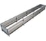 Сборная грядка Delta-Park GU 0.5х4 м, серебристая 30011_GU504Zn 1