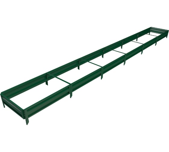 Готовая грядка Delta-Park GL 0.7х6 м, зеленая 30010_GL706Gr 1