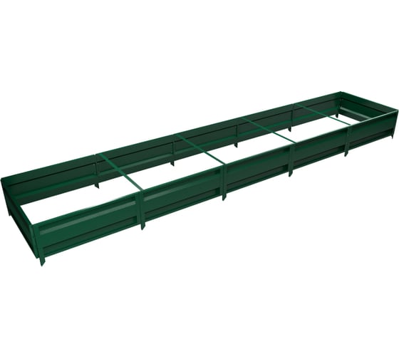 Сборная грядка Delta-Park GU 1х5 м, зеленая 30011_GU15Gr 1