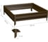 Готовая грядка Delta-Park GL 1х1 м, коричневая 30010_GL11Br 2