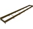 Готовая грядка Delta-Park GL 0.7х6 м, коричневая 30010_GL706Br 1