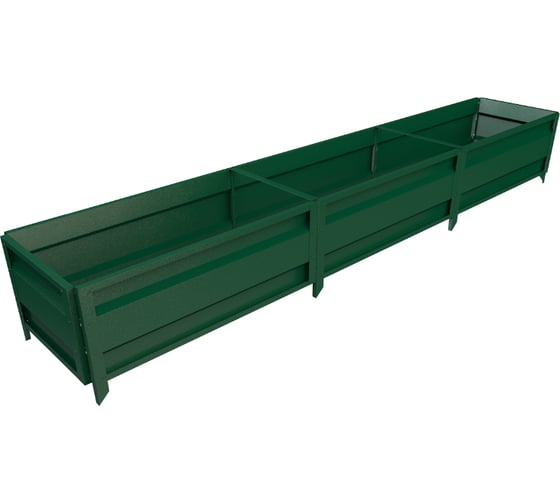 Сборная грядка Delta-Park GU 0.5х3 м, зеленая 30011_GU503Gr 1