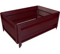 Сборная грядка Delta-Park GU 0.7х1 м, коричнево-красная 30011_GU701Ch