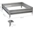 Готовая грядка Delta-Park GL 1х1 м, серебристая 30010_GL11Zn 2