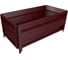 Сборная грядка Delta-Park GU 0.5х1 м, коричнево-красная 30011_GU501Ch 1