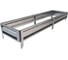 Готовая грядка Delta-Park GL 0.5х2 м, серебристая 30010_GL502Zn 1