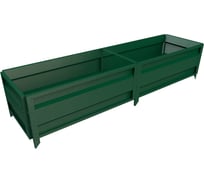 Сборная грядка Delta-Park GU 0.5х2 м, зеленая 30011_GU502Gr