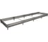 Готовая грядка Delta-Park GL 1х4 м, серебристая 30010_GL14Zn 1