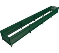 Сборная грядка Delta-Park GU 0.5х4 м, зеленая 30011_GU504Gr