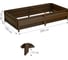 Сборная грядка Delta-Park GU 1х2 м, коричневая 30011_GU12Br 2
