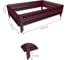 Готовая грядка Delta-Park GL 0.7х1 м, коричнево-красная 30010_GL701Ch 2