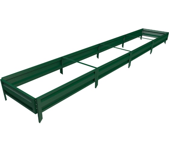 Готовая грядка Delta-Park GL 0.7х4 м, зеленая 30010_GL704Gr 1