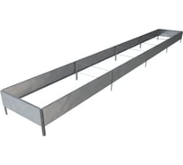 Готовая грядка Delta-Park GX 0.45х3.8 м, серебристая 30020GX_45345Zn