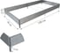 Готовая грядка Delta-Park GX 0.95х1.9 м, серебристая 30020GX_95180Zn 2