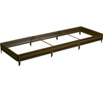 Готовая грядка Delta-Park GL 1х3 м, коричневая 30010_GL13Br