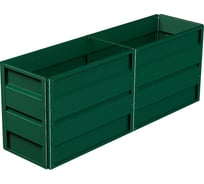 Готовая грядка Delta-Park GW 0.5х2 м, зеленая 30011_GW502Gr
