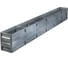 Готовая грядка Delta-Park GW 0.5х6 м, серебристая 30011_GW506Zn 1