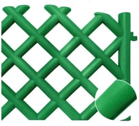 Забор декоративный Polyagro Барокко 2,78 м зеленый 8065171