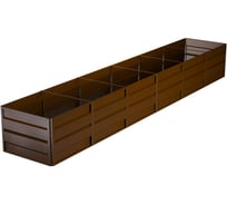 Готовая грядка Delta-Park GW 1х6 м, коричневая 30011_GW16Br