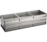Готовая грядка Delta-Park GW 1х3 м, серебристая 30011_GW13Zn 1