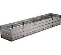 Готовая грядка Delta-Park GW 1х5 м, серебристая 30011_GW15Zn