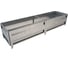 Сборная грядка Delta-Park GU 0.5х2 м, серебристая 30011_GU502Zn 1