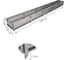 Сборная грядка Delta-Park GU 0.5х5 м, серебристая 30011_GU505Zn 2