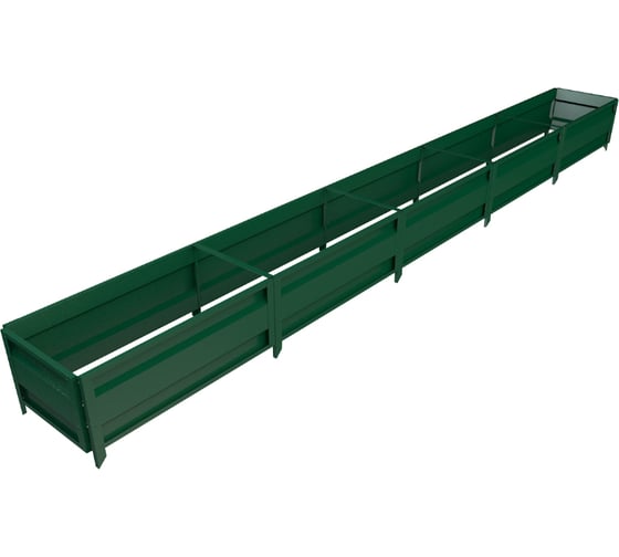 Сборная грядка Delta-Park GU 0.5х5 м, зеленая 30011_GU505Gr