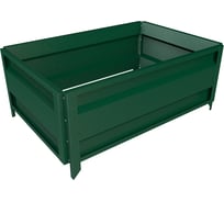 Сборная грядка Delta-Park GU 0.7х1 м, зеленая 30011_GU701Gr