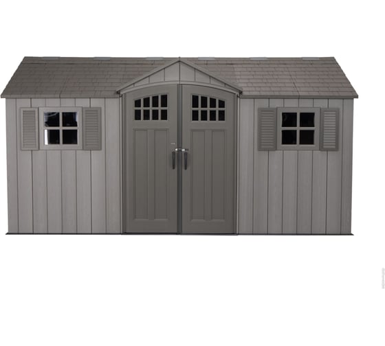 Пластиковый сарай LIFETIME WoodLook 15х8 DD 60318 1