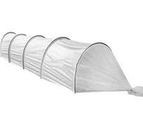 Садовый раскладной парник ООО Агростройлидер 4000 мм, (5 дуг, труба пвх ф 16x2500 мм, укрывной материал спанбонд 4000x2100 мм, толщина 42 мкм) САД-19.04