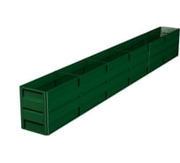 Готовая грядка Delta-Park GW 0.5х6 м, зеленая 30011_GW506Gr