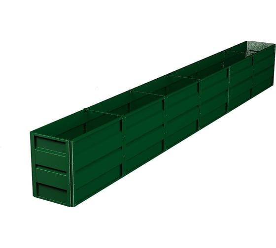 Готовая грядка Delta-Park GW 0.5х6 м, зеленая 30011_GW506Gr 1