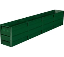 Готовая грядка Delta-Park GW 0.5х4 м, зеленая 30011_GW504Gr