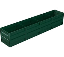 Готовая грядка Delta-Park GW 0.7х4 м, зеленая 30011_GW704Gr