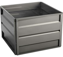 Готовая грядка Delta-Park GW 1х1 м, серебристая 30011_GW11Zn