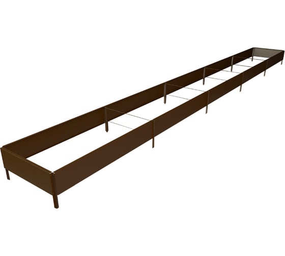 Готовая грядка Delta-Park GX 0.45х4.75 м, коричневая 30020GX_45465Br