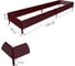 Готовая грядка Delta-Park GX 0.45х1.9 м, коричнево-красная 30020GX_45180Ch 2