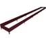 Готовая грядка Delta-Park GX 0.45х5.7 м, коричнево-красная 30020GX_45560Ch 1
