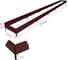 Готовая грядка Delta-Park GX 0.45х5.7 м, коричнево-красная 30020GX_45560Ch 2