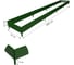 Готовая грядка Delta-Park GX 0.45х3.8 м, зеленая 30020GX_45345Gr 2