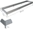 Готовая грядка Delta-Park GX 0.7х2.85 м, серебристая 30020GX_70275Zn 2