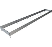 Готовая грядка Delta-Park GX 0.7х4.75 м, серебристая 30020GX_70465Zn