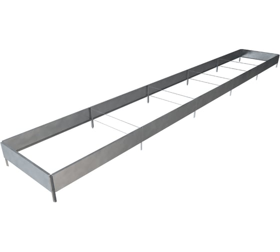 Готовая грядка Delta-Park GX 0.7х4.75 м, серебристая 30020GX_70465Zn