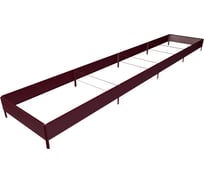 Готовая грядка Delta-Park GX 0.7х3.8 м, коричнево-красная 30020GX_70370Ch