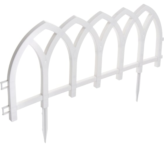 Заборчик садовый Inbloom 4шт, 50x29см, терракот, PP 172-115