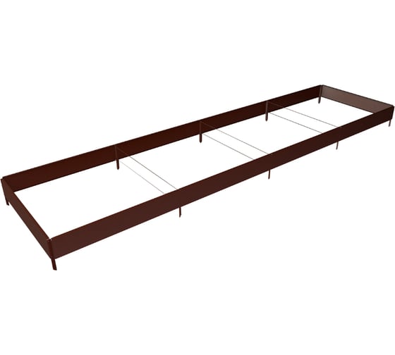 Готовая грядка Delta-Park GX 0.95х3.8 м, коричневая 30020GX_95370Br